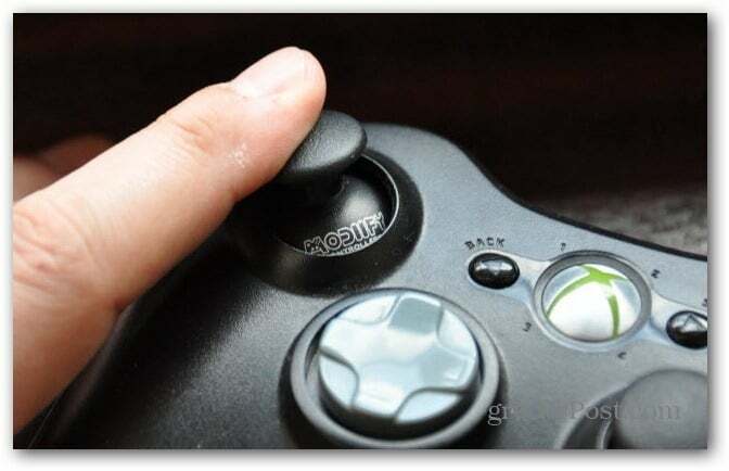Ändern Sie die analogen Daumenstifte des Xbox 360-Controllers