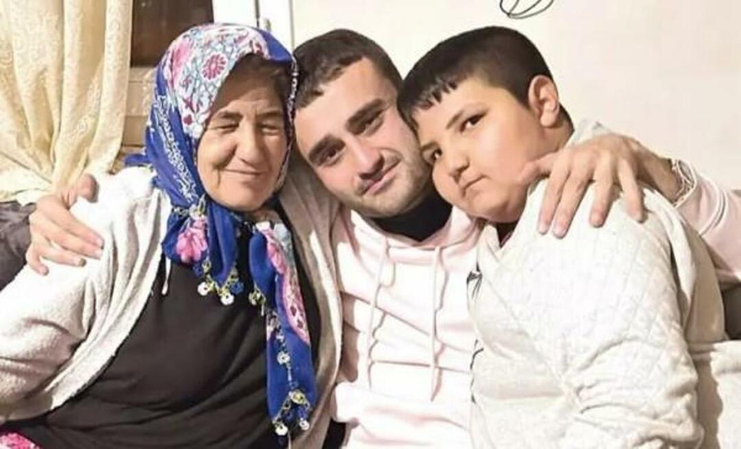 CZN Burak besuchte die Mutter von Taha Duymaz!