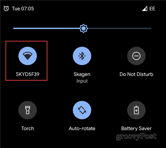Android 10 teilen WiFi QR-Code