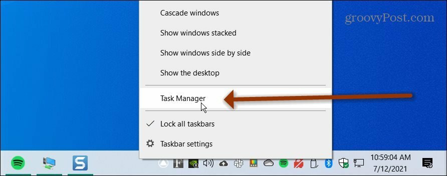 Task-Manager Windows 10