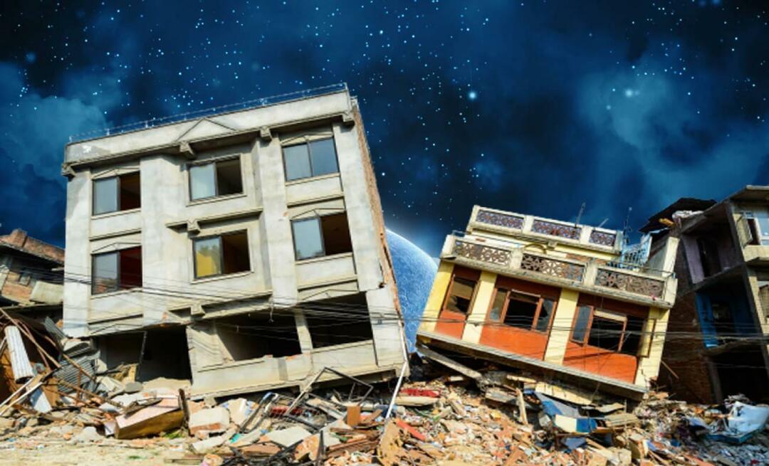 Was bedeutet es, von einem Erdbeben zu träumen? Was bedeutet Erdbeben und Schütteln in einem Traum?