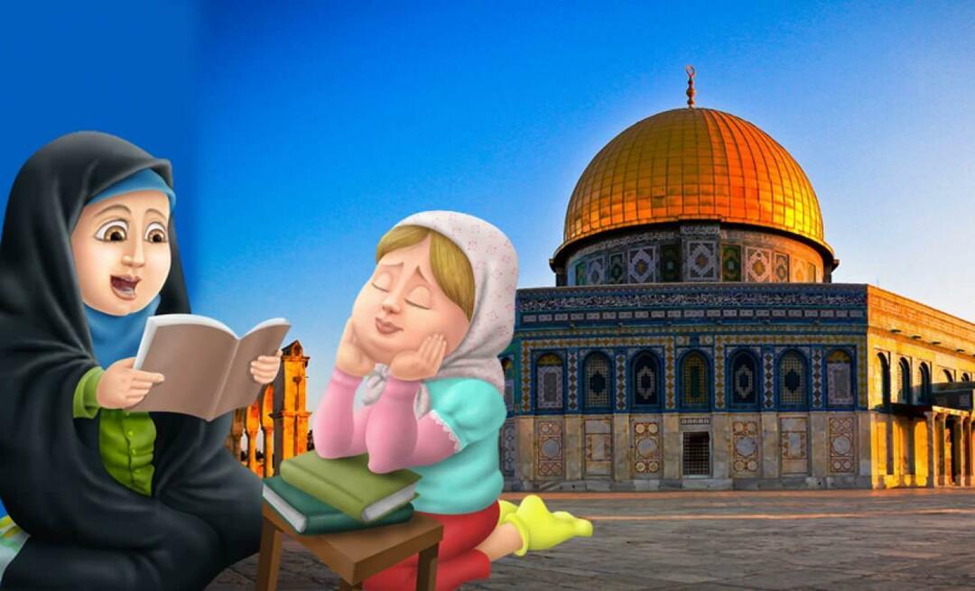 Wie sollen wir unseren Kindern Jerusalem erklären, wo sich unsere erste Qibla, Masjid al-Aqsa, befindet?