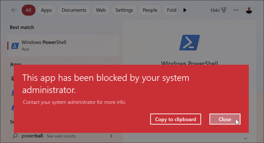Blockieren Sie den Desktop-App-Zugriff unter Windows
