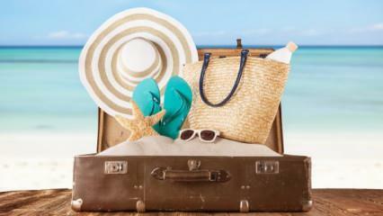 Wie wird der Koffer vorbereitet? 10 Dinge, die Sie in Ihrem Koffer haben müssen! To-Do-Liste für den Urlaub