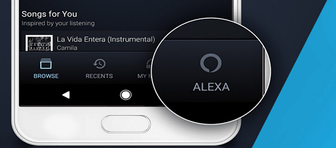 alexa amazon mobile musik app