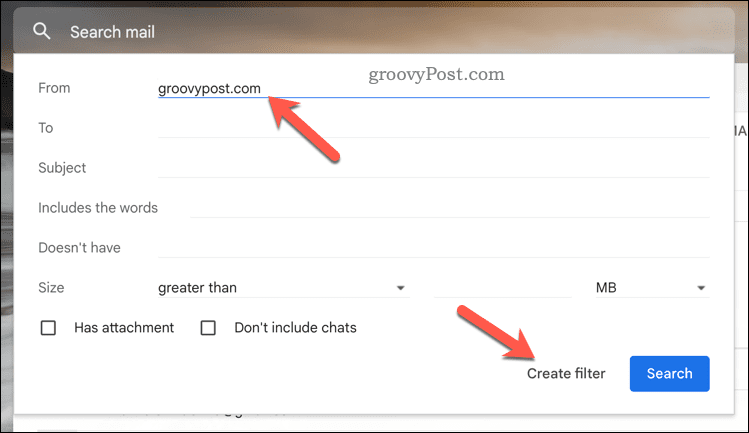 Erstellen Sie einen Gmail-Filter