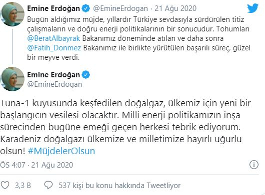 Emine Erdogan teilen