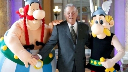 Albert Uderzo, der Karikaturist des Comic-Helden Asterix, wurde tot in seinem Haus gefunden!