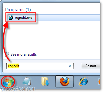 So starten Sie den Registrierungseditor in Windows 7