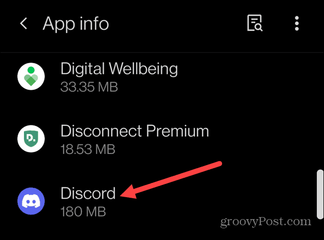 Informationen zur Discord-App für Android