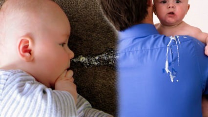 Die häufigsten Ursachen für Erbrechen bei Säuglingen! Was ist gut gegen Erbrechen bei Babys?