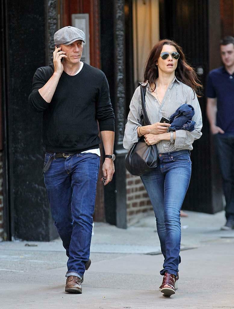 Daniel Craig und seine Frau Rachel Wisz