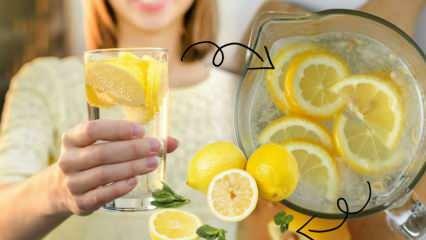 Ist es in Ordnung, Zitronenwasser in Sahur zu trinken? Wenn Sie jeden Tag um Sahur 1 Glas Wasser mit Zitrone trinken ...