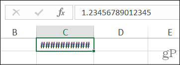 Zahlensymbole in Excel