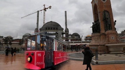 Die Taksim-Moschee wartet auf 2.500 Menschen