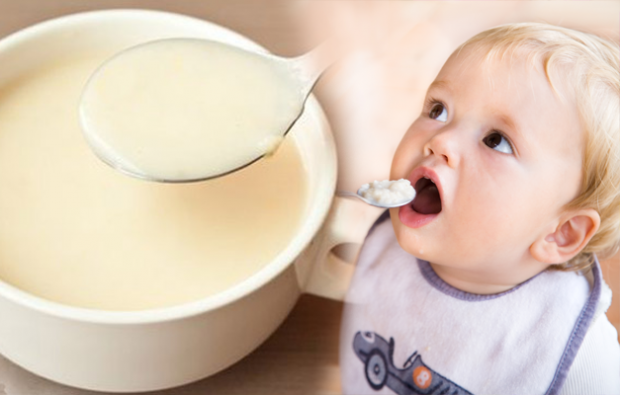 Reismehl Lebensmittelrezept für Babys