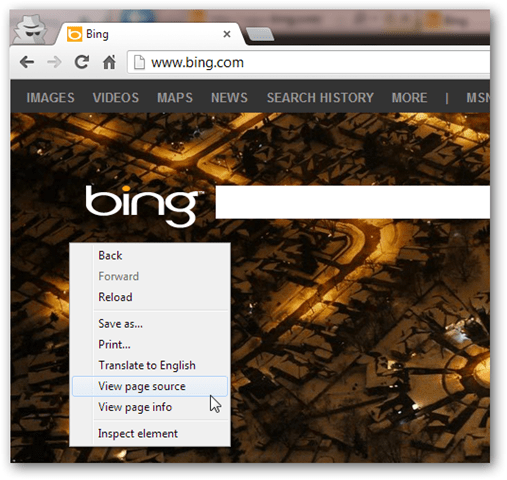 Bing Bild ohne Facebook herunterladen