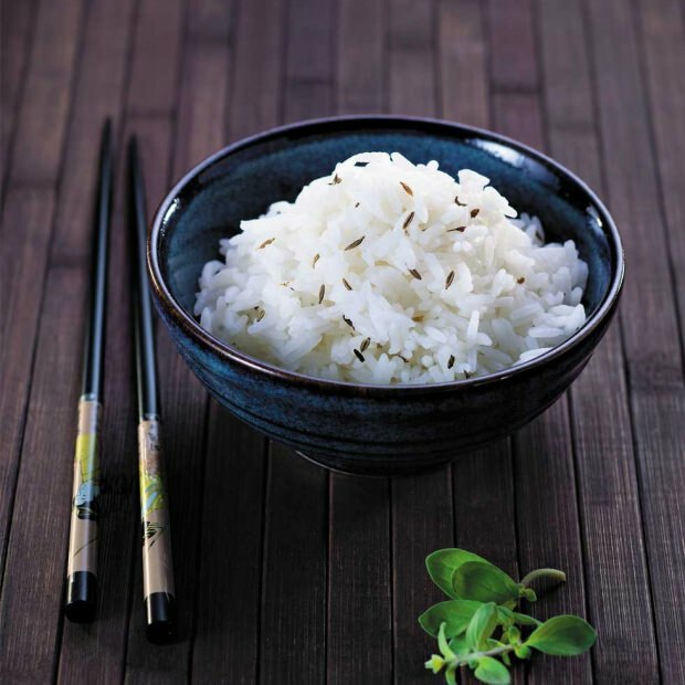 Gewichtsverlust beim Schlucken von Reis
