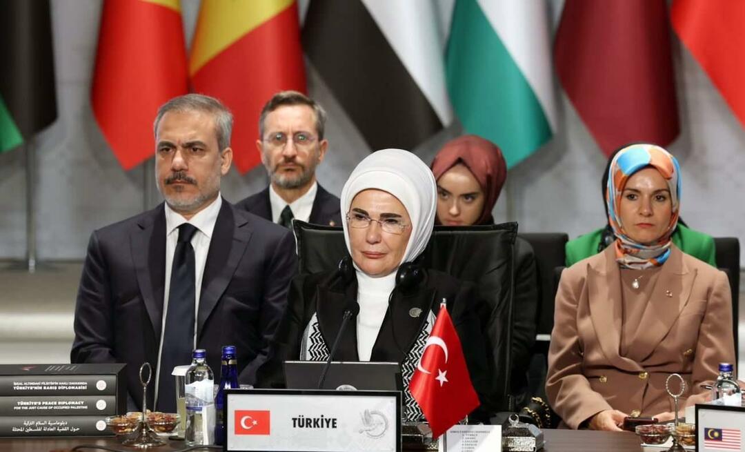First Lady Erdoğan: „Wir müssen mehr tun als nur Tränen zu vergießen, um das Massaker zu stoppen“