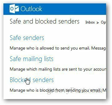 Outlook-Sperrliste 3
