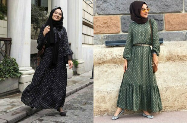 Prominente Muster in der Hijab-Mode 2018