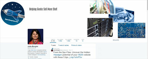 Spacebarpress Twitter Header im Web