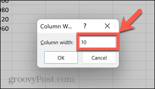 excel spaltenbreite einstellen