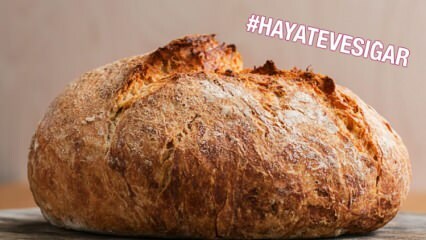 Wie macht man das einfachste Brot? Brotrezept, das lange nicht abgestanden war.. Brot in voller Größe machen