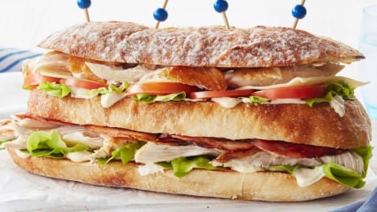 Wie wird Club Sandwich hergestellt? Club Sandwich Rezept zu Hause