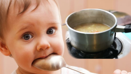 Wie macht man eine Suppe, die Babys Gewicht verleiht? Nahrhaftes und befriedigendes Suppenrezept für Babys