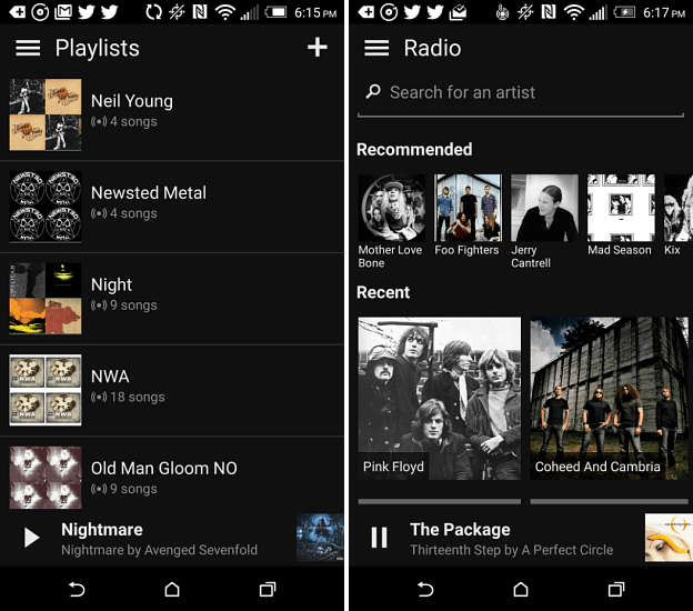 Groove Music auf Android