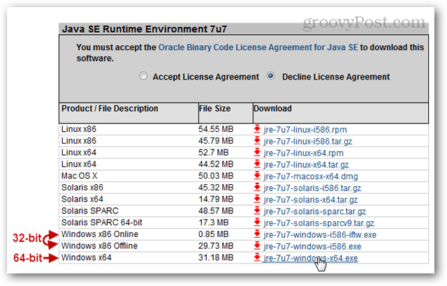 Java Zero Day Exploit behoben im manuellen Update Version 1.7.0_07