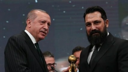 Auszeichnung an Bülent İnal von Präsident Erdoğan!