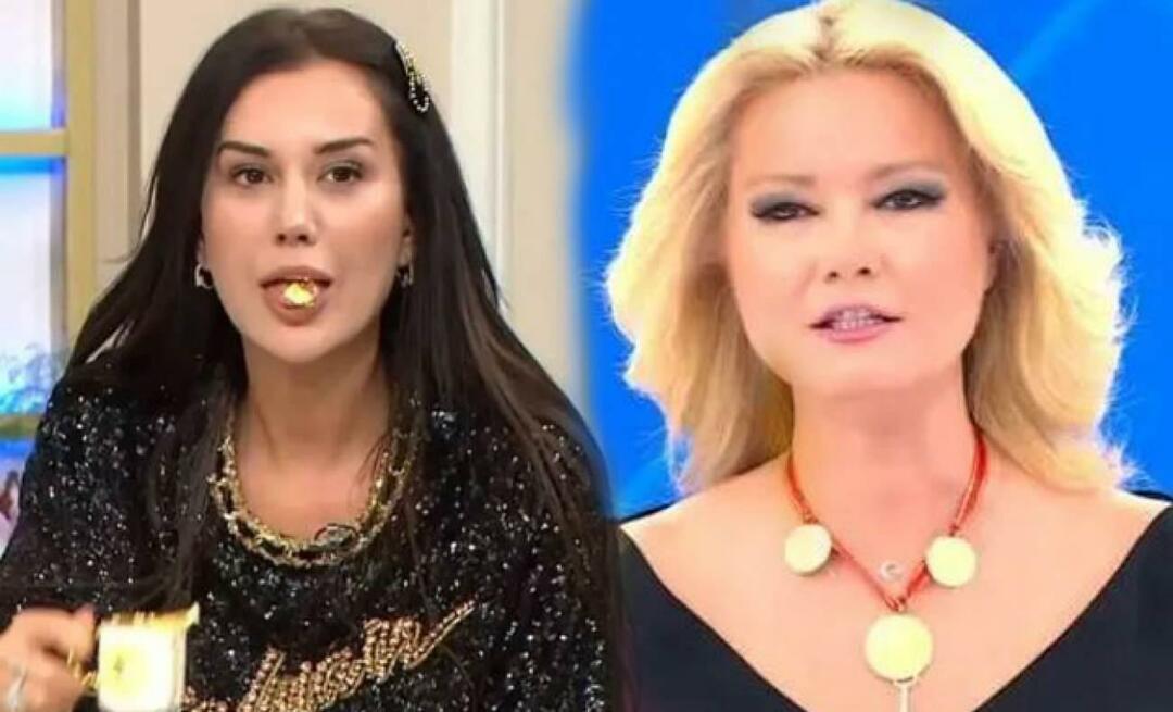 Müge Anlı schickt Gold per Live-Übertragung an Dilan Polat!