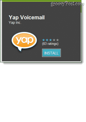 Yap Voicemail vom Android-Markt
