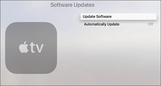 So erhalten Sie die neuesten Updates für Ihr neues Apple TV