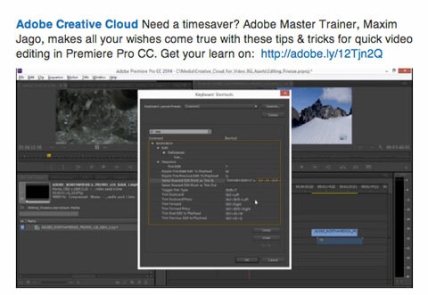 Adobe Creative Cloud-Inhalte auf LinkedIn
