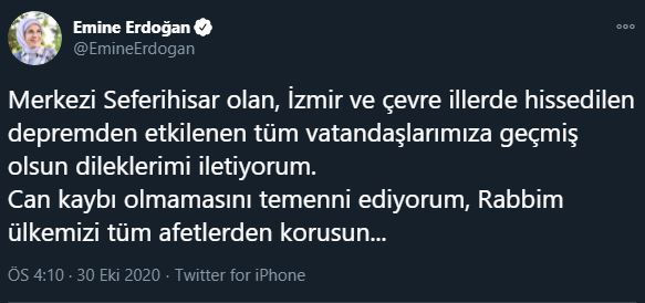 emine erdoğan erdbeben teilen