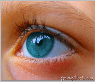 Adobe Photoshop-Grundlagen - Das menschliche Auge ändert die Farbe mithilfe der Farbsättigung