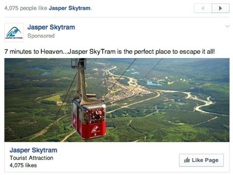Jasper Skytram gesponserte Post