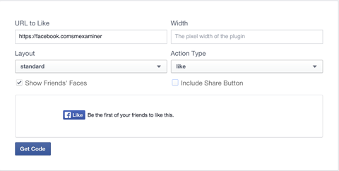 Facebook wie Button-Erstellung