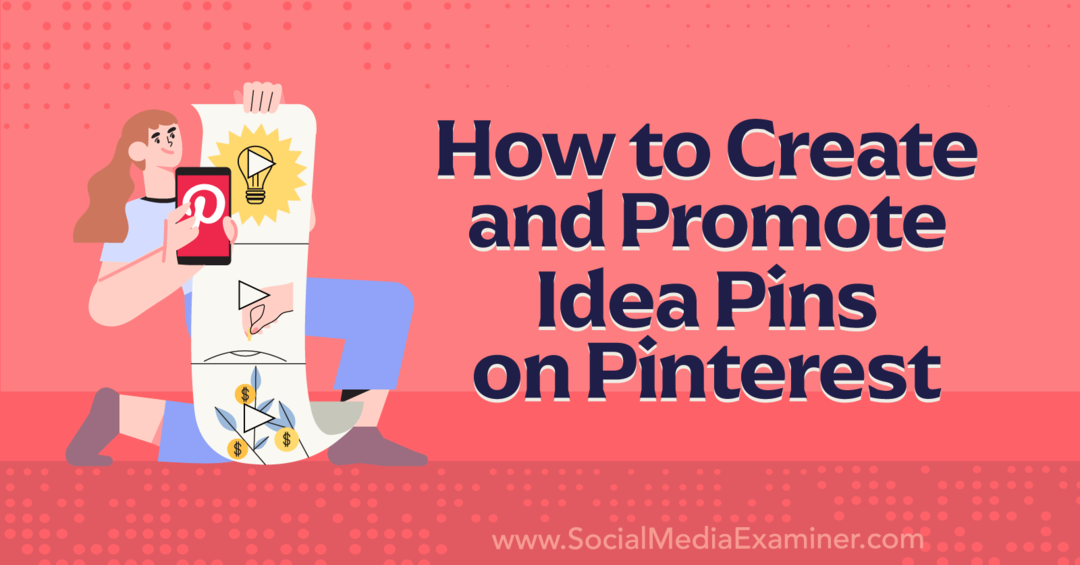 So erstellen und bewerben Sie Ideen-Pins auf Pinterest – Social Media Examiner