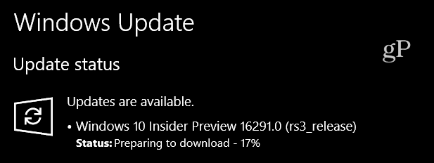 Microsoft veröffentlicht Windows 10 Preview Build 16291 für PC