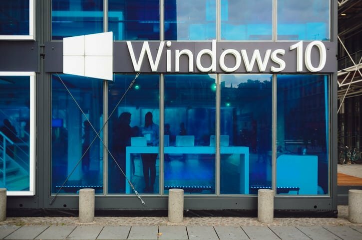 Microsoft Windows 10 Promo-Pavillon