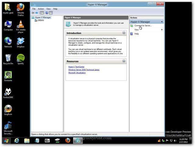 Windows 8: Aktivieren Sie Hyper-V zum Erstellen und Verwalten von virtuellen Maschinen