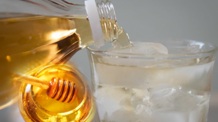 Wie macht man schlankmachenden Honig-Apfelessig? Schlankheitsmethode mit Apfelessig!