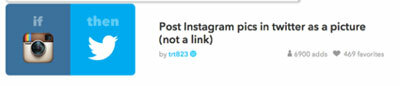 ifttt instagram rezept