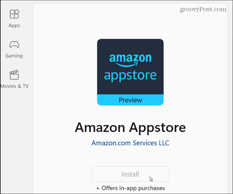 Amazon App Store aus dem Windows Store installieren