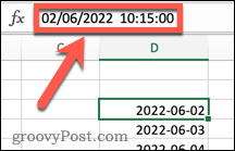 Excel-Zeitstempel mit Datum und Uhrzeit