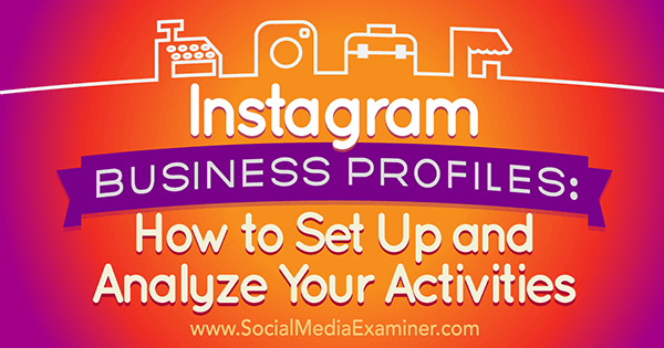 Setup Analyse Instagram Business-Profile